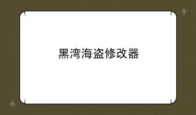 黑湾海盗修改器